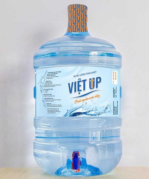 nước uống đóng bình 20L Việt Up